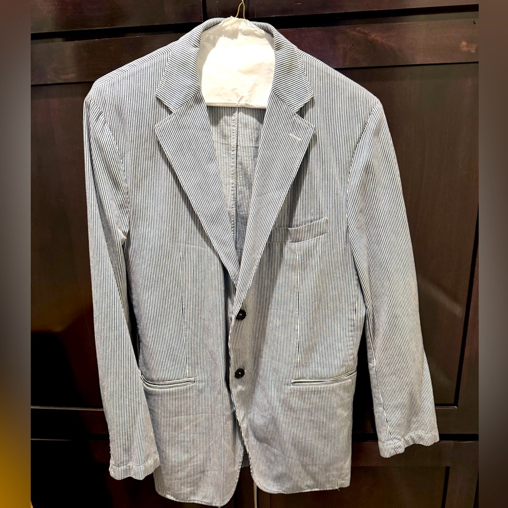 Gant Seersucker Jacket men’s size 40R